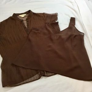 NYC Design Co., Brown, Woman’s 2 Piece Top